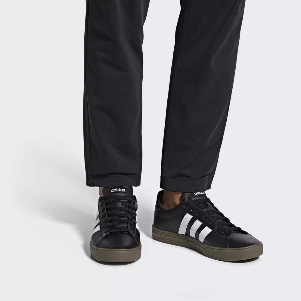 Adidas Daily 2.0 Tenis Negros Para Hombre (MX-47299)